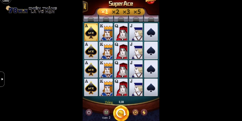 Tìm hiểu ngay game slots Siêu Cấp Ace 
